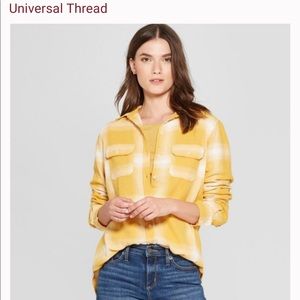 Universal Thread Mustard Flannel